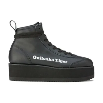 Delegation Chunk hoge schoenen “Black Faux Fur”