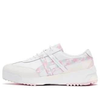 Delegation EX-schoenen “Wit Crème Roze Blauw”