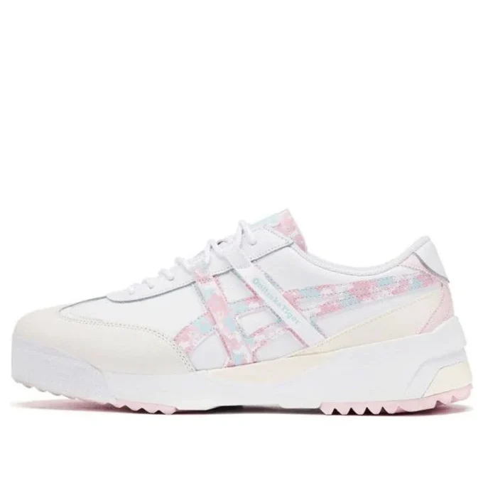 Delegation EX-schoenen “Wit Crème Roze Blauw”