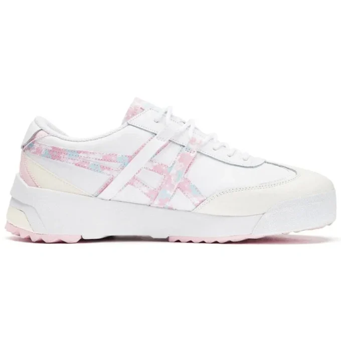 Delegation EX-schoenen “Wit Crème Roze Blauw”