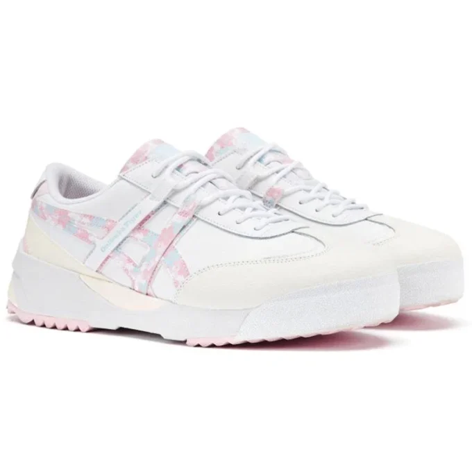 Delegation EX-schoenen “Wit Crème Roze Blauw”