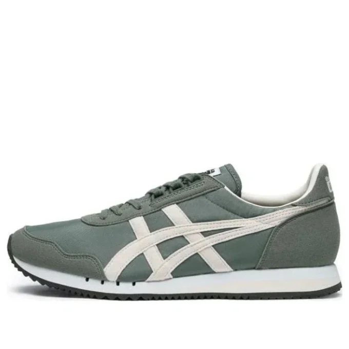 Dualio Marathon hardloopschoenen “Green Cream White”