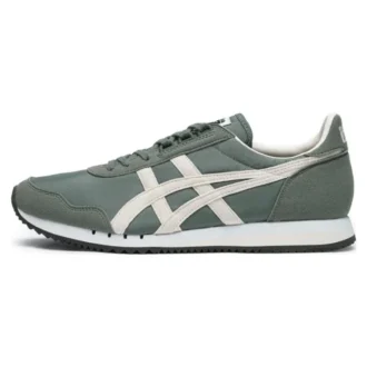 Dualio Marathon hardloopschoenen “Green Cream White”