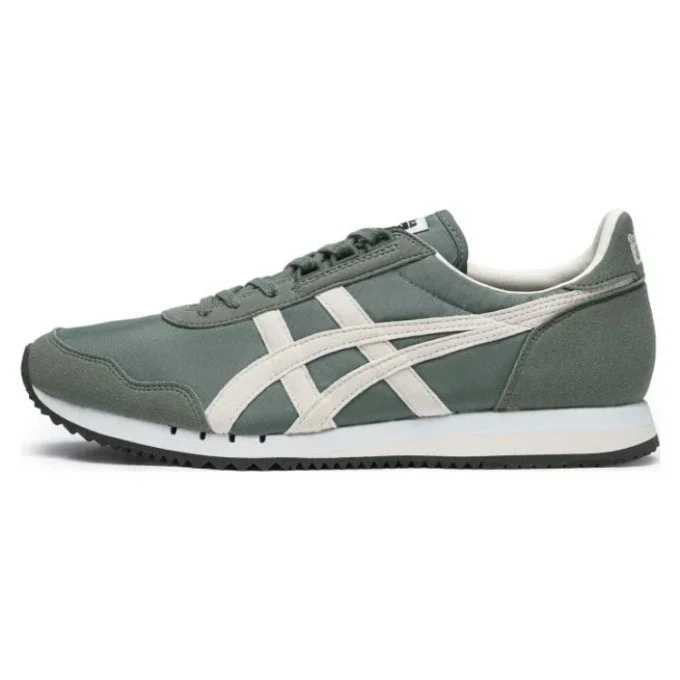 Dualio Marathon hardloopschoenen “Green Cream White”