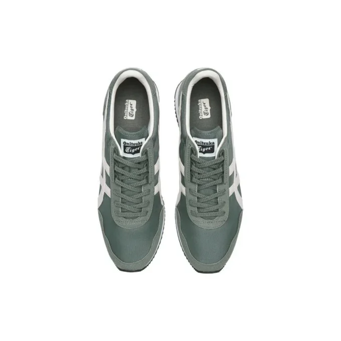 Dualio Marathon hardloopschoenen “Green Cream White”