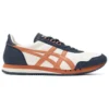 Dualio Marathon hardloopschoenen “White Navy Orange”
