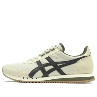 Dualio-schoenen “Cream Grey Green”