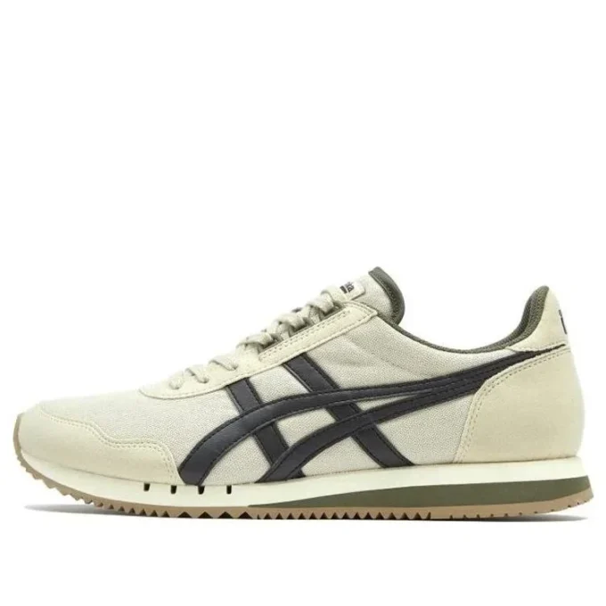 Dualio-schoenen “Cream Grey Green”