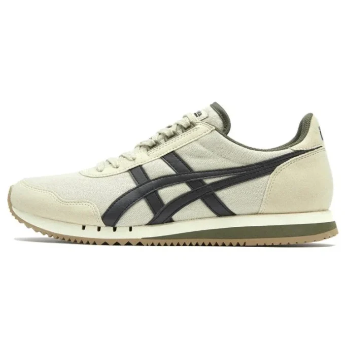 Dualio-schoenen “Cream Grey Green”