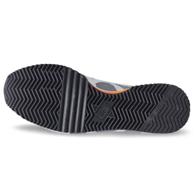 Dualio-schoenen “Grijs Oranje”