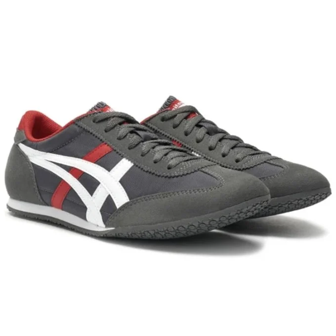 Machu Racer “Donkergrijs Rood Wit”