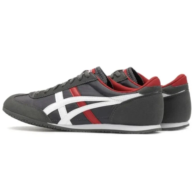 Machu Racer “Donkergrijs Rood Wit”