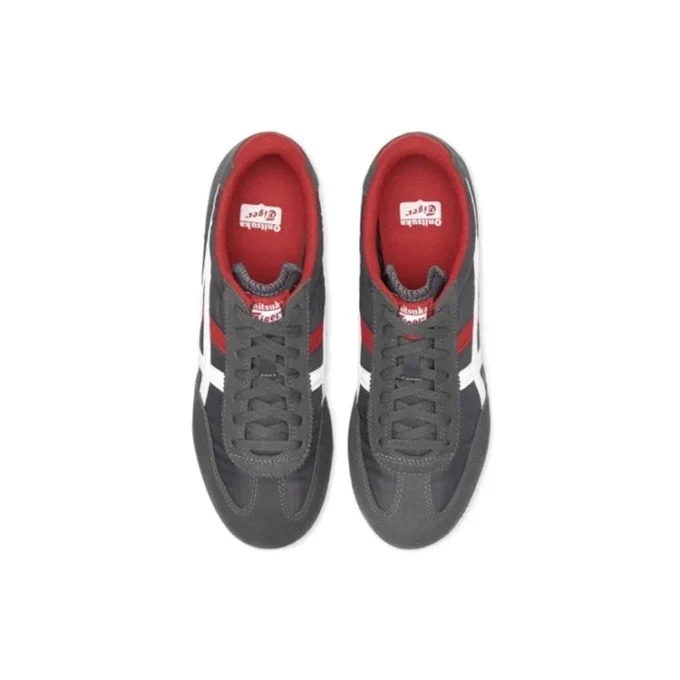 Machu Racer “Donkergrijs Rood Wit”