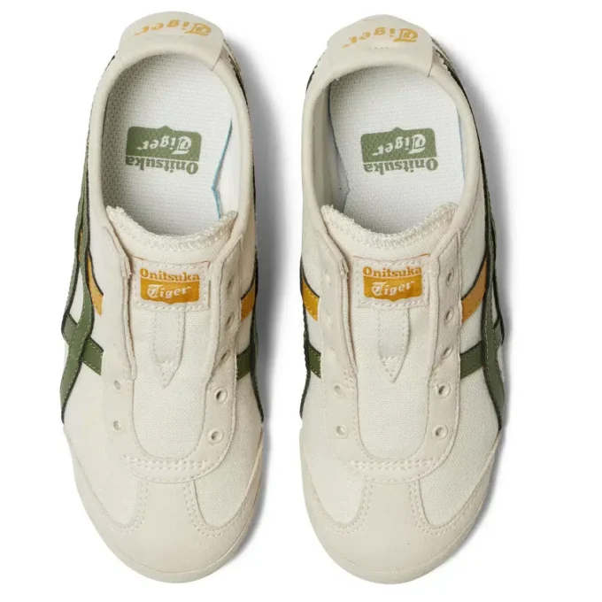Mexico 66 Slip-On “Beige Groen Geel”