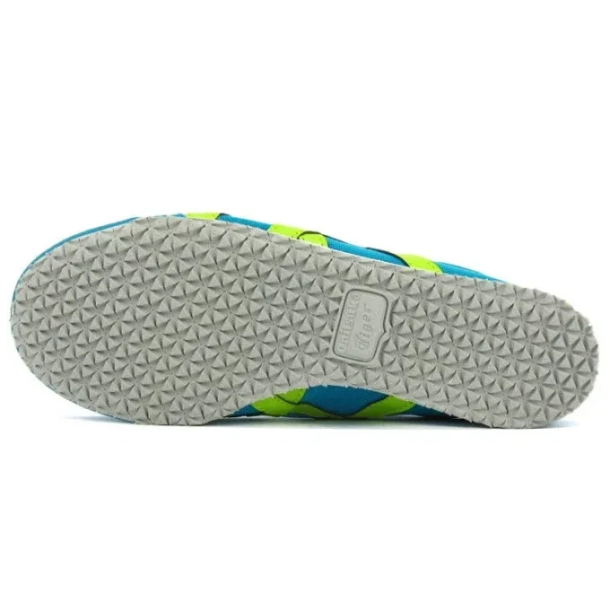 Mexico 66 Slip-On “Blauw Neon Groen”