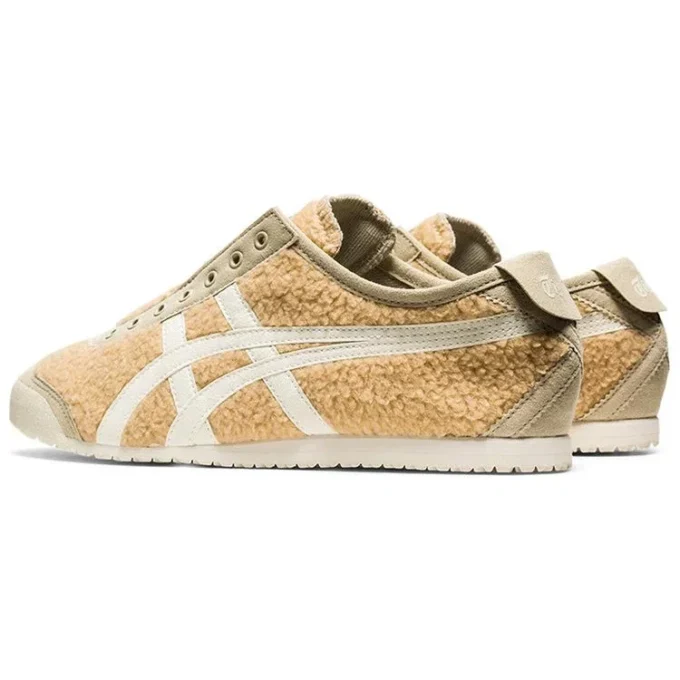 Mexico 66 Slip-On “Bruin Geel Wit”