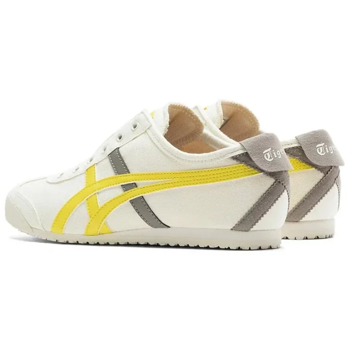 Mexico 66 Slip-On “Wit Geel Grijs”