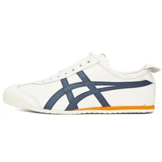 Mexico 66 Slip-On “Wit Navy Geel”