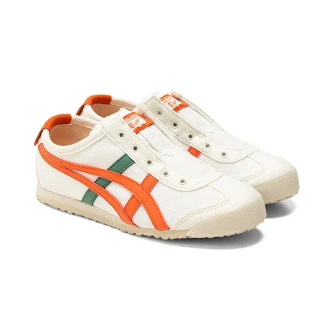 Mexico 66 Slip-On “Wit Oranje”