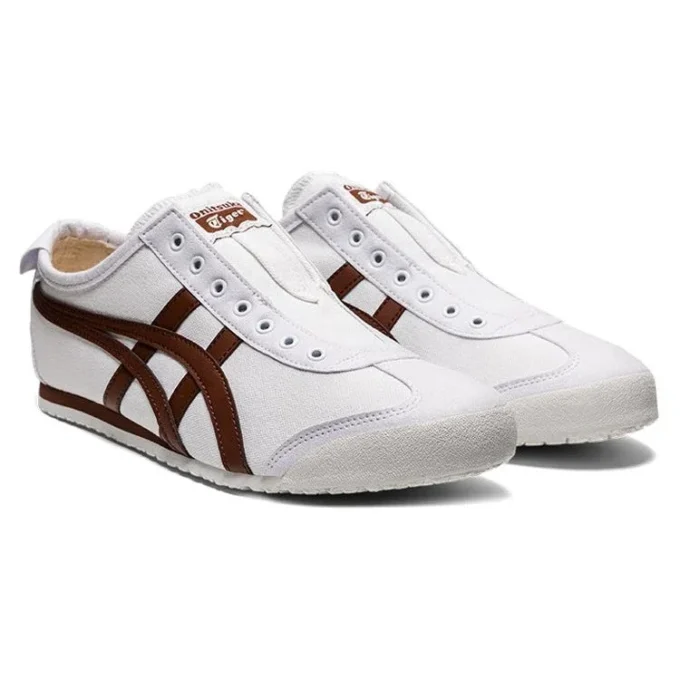 Mexico 66 Slip-On “Wit Roodbruin”