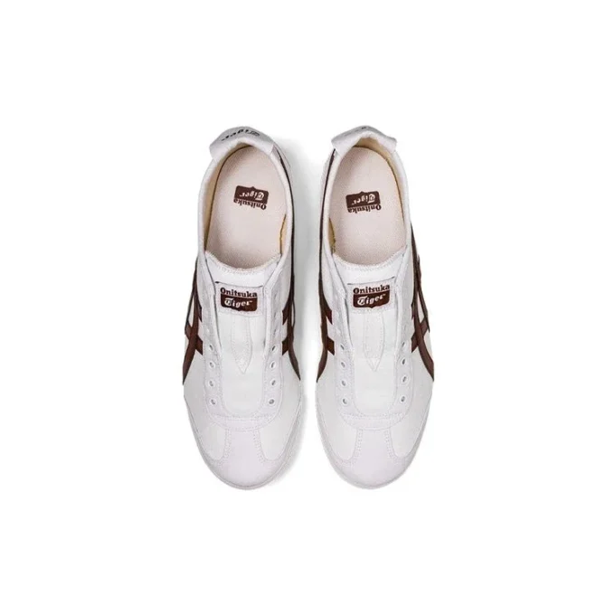 Mexico 66 Slip-On “Wit Roodbruin”