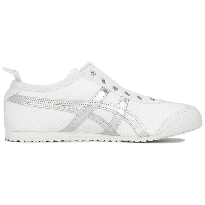 Mexico 66 Slip-On “Wit Zilver”