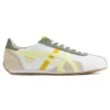 Runspark-schoenen “Wit Olijfgroen Geel”