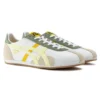 Runspark-schoenen “Wit Olijfgroen Geel”