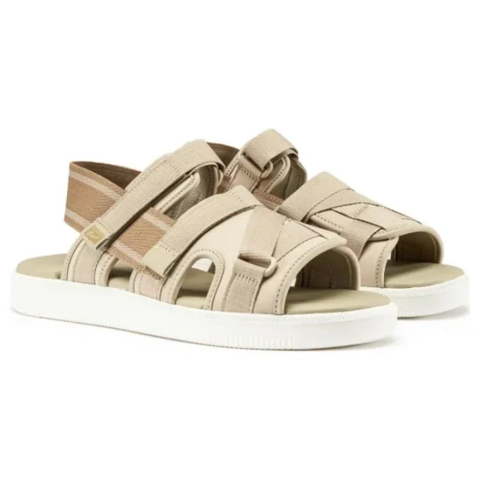 Tokuten-sandaal “Khaki White”